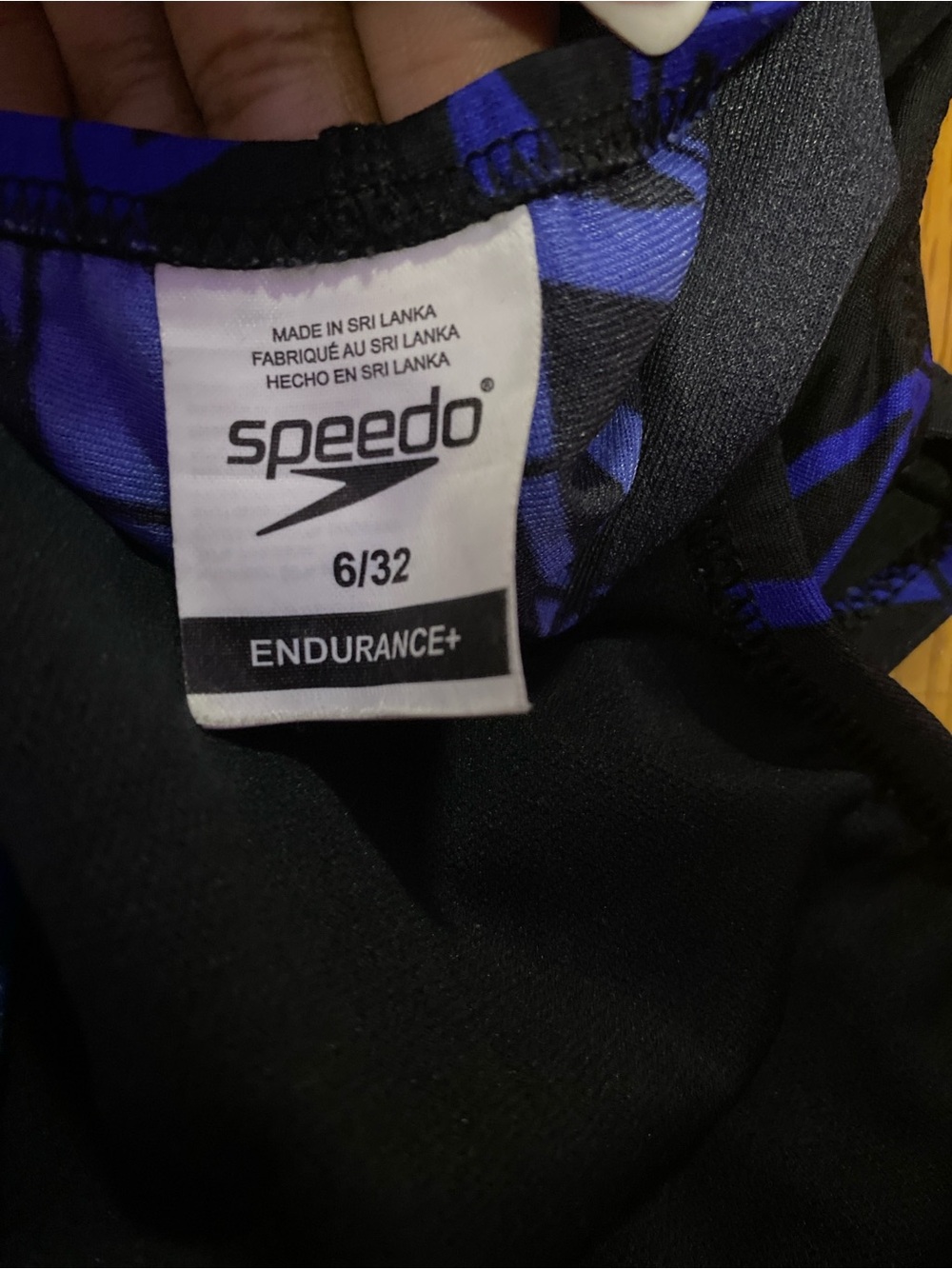 Speedo Endurance+ Swimsuit Size 6/32 - Picture 4 of 5